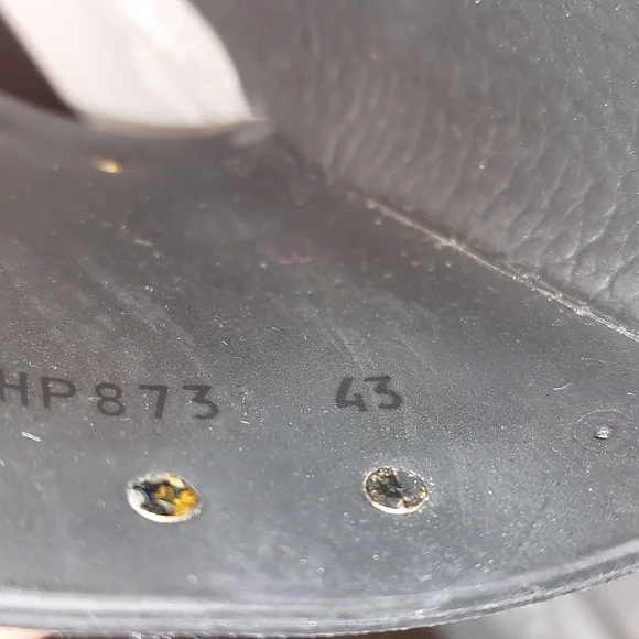 Valentino Garavani Black Rockstud Slides Sz 43 (Mens US10) USED - Picture 9 of 16